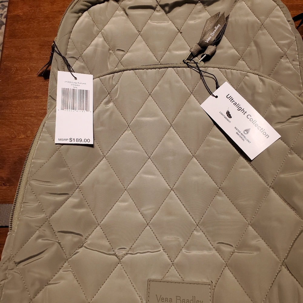 Vera Bradley ultralight large backpack